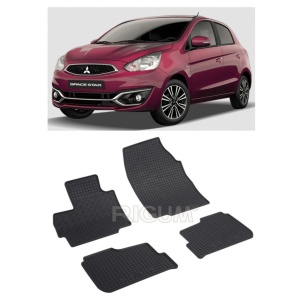 Set 4 covorase Mitsubishi Space Star 2012-Prezent, din cauciuc 100%, compatibile cu autoturismul MITSUBISHI Space v3123