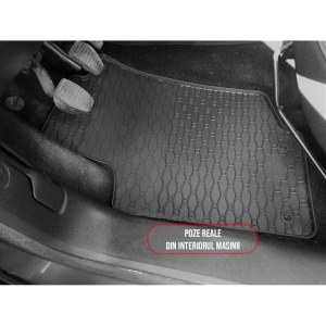 Set 4 covorase Peugeot 207 2006-2012, din cauciuc 100%, compatibile cu autoturismul PEUGEOT 207 v3547