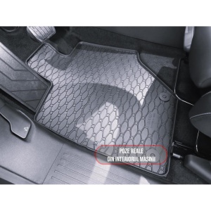 Set 4 covorase Peugeot 3008 Mhev 2024-prezent, din cauciuc 100%, compatibile cu autoturismul PEUGEOT 3008 v3355