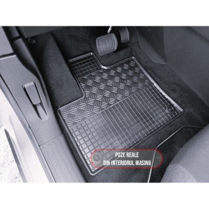 Set 4 covorase Peugeot E-Rifter 5M 2019-prezent, din cauciuc 100%, compatibile cu autoturismul PEUGEOT e-Rifter v3139