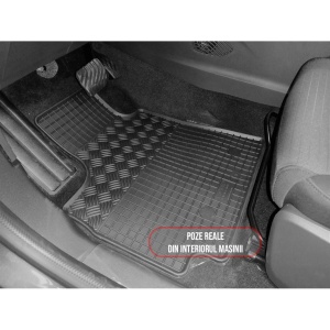 Set 4 covorase Renault Arkana Hybrid 2021-prezent, din cauciuc 100%, compatibile cu autoturismul RENAULT Arkana v3174