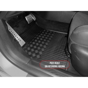 Set 4 covorase Renault Megane 2016-prezent, din cauciuc 100%, compatibile cu autoturismul RENAULT Megane v3618