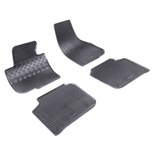 Set 4 covorase Skoda Superb 2008-2015, din cauciuc 100%, compatibile cu autoturismul SKODA Superb v4122