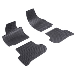 Set 4 covorase Skoda Yeti 2009-2017, din cauciuc 100%, compatibile cu autoturismul SKODA Yeti v4146