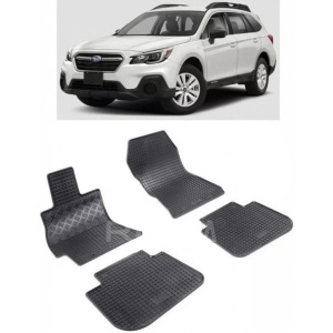 Set 4 covorase Subaru Legacy 2009-2014, din cauciuc 100%, compatibile cu autoturismul SUBARU Legacy v4133
