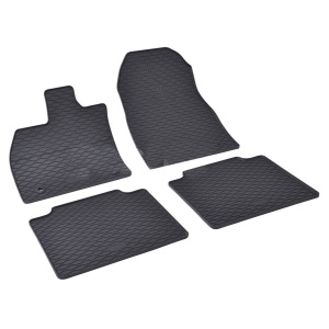 Set 4 covorase Toyota Bz4X 2022-prezent, din cauciuc 100%, compatibile cu autoturismul TOYOTA bZ4X v5328