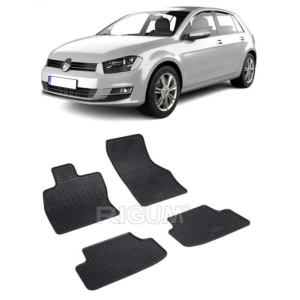 Set 4 covorase Volkswagen Golf Sportsvan 2014-2020, din cauciuc 100%, compatibile cu autoturismul Volkswagen Golf v4907