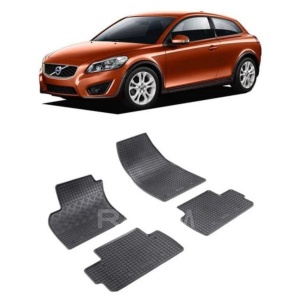 Set 4 covorase Volvo C30 2007-2012, din cauciuc 100%, compatibile cu autoturismul VOLVO C30 v4852