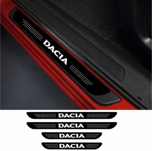 Set 4 protectii praguri auto autoadezive Dacia model 3 si breloc Succes, accesorii pentru autoturismul tau - masina v249027