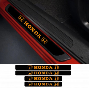 Set 4 protectii praguri auto autoadezive Honda si breloc Succes, accesorii pentru autoturismul tau - masina v246955