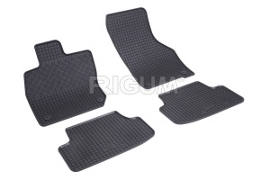 Set 5 covorase AUDI A3 8Y din 03.2020-PREZENT, cu covoras tunel median, CAROSERIE HATCHBACK, Presuri cauciuc 100%, compatibil cu autoturismul AUDI A3 8Y, Rigum - Img 3