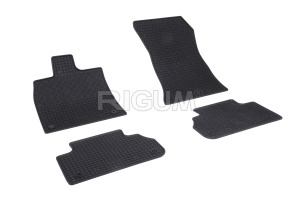 Set 5 covorase AUDI Q5 FY din 01.2017-PREZENT, cu covoras tunel median, CAROSERIE SUV, Presuri cauciuc 100%, compatibil cu autoturismul AUDI Q5 FY, Rigum - Img 3