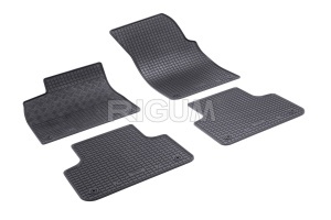 Set 5 covorase AUDI Q7 4M din 06.2015-PREZENT, cu covoras tunel median, CAROSERIE SUV, Presuri cauciuc 100%, compatibil cu autoturismul AUDI Q7 4M, Rigum - Img 3