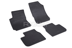 Set 5 covorase CITROEN C4 CACTUS I din 08.2014-03.2018, cu covoras tunel median, CAROSERIE SUV, Presuri cauciuc 100%, compatibil cu autoturismul CITROEN C4 CACTUS I, Rigum - Img 3
