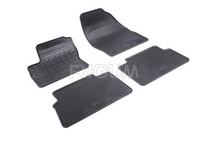 Set 5 covorase FORD KUGA I din 02.2008-01.2013, cu covoras tunel median, CAROSERIE SUV, Presuri cauciuc 100%, compatibil cu autoturismul FORD KUGA I, Rigum - Img 3