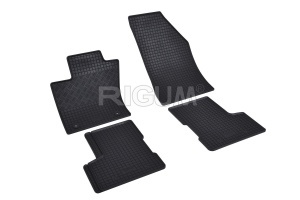 Set 5 covorase JEEP RENEGADE 4XE PHEV din 06.2020-PREZENT, cu covoras tunel median, CAROSERIE SUV, Presuri cauciuc 100%, compatibil cu autoturismul JEEP RENEGADE 4XE PHEV, Rigum - Img 3