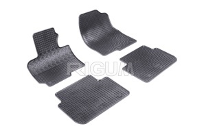 Set 5 covorase MAZDA CX -5 I din 02.2012-06.2017, cu covoras tunel median, CAROSERIE SUV, Presuri cauciuc 100%, compatibil cu autoturismul MAZDA CX -5 I, Rigum - Img 3