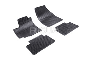 Set 5 covorase SUZUKI ALTO din 03.2009-2015, cu covoras tunel median, CAROSERIE HATCHBACK, Presuri cauciuc 100%, compatibil cu autoturismul SUZUKI ALTO, Rigum - Img 3