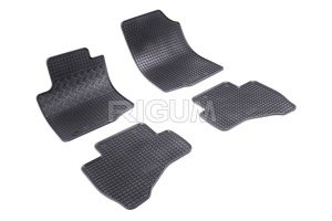 Set 5 covorase TOYOTA AYGO II din 07.2014-11.2021, cu covoras tunel median, CAROSERIE HATCHBACK, Presuri cauciuc 100%, compatibil cu autoturismul TOYOTA AYGO II, Rigum - Img 3