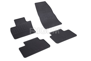 Set 5 covorase VOLVO XC 40 din 03.2018-PREZENT, cu covoras tunel median, CAROSERIE SUV, Presuri cauciuc 100%, compatibil cu autoturismul VOLVO XC 40, Rigum - Img 3