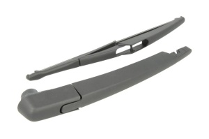 Set brat stergator spate cu lamela pentru FIAT PANDA (312_, 319_) din 2012-2015, pentru spate, din cauciuc siliconat rezistent, 4 stickere auto FIAT v2108