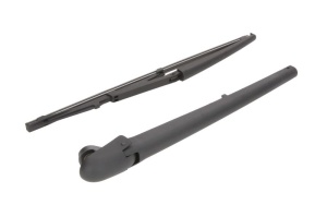 Set brat stergator spate cu lamela pentru FIAT SEICENTO / 600 (187_) din 1997-2010, pentru spate, din cauciuc siliconat rezistent, 4 stickere auto FIAT v2132