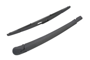 Set brat stergator spate cu lamela pentru RENAULT MEGANE I (BA0/1_) din 1996-2003, pentru spate, din cauciuc siliconat rezistent, 4 stickere auto RENAULT v655