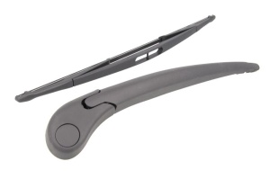 Set brat stergator spate cu lamela pentru RENAULT VEL SATIS (BJ0_) din 2002-2009, pentru spate, din cauciuc siliconat rezistent, 4 stickere auto RENAULT v703