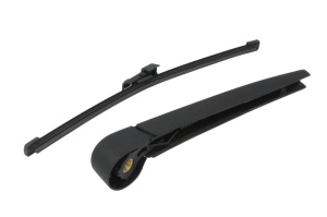 Set brat stergator spate cu lamela pentru SKODA OCTAVIA III Combi (5E5, 5E6) din 2012-2020, pentru spate, din cauciuc siliconat rezistent, 4 stickere auto SKODA v501