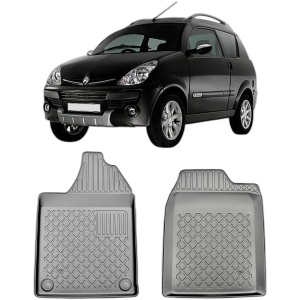 Set covorase AIXAM CROSSLINE, din 2005 - 2010, covorase tavita, caroserie HATCHBACK covorase fata, compatibile cu autoturismul AIXAM CROSSLINE, ARISTAR - Img 2