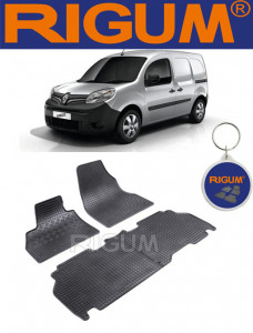set covorase auto dedicate, din cauciuc 100% Premium Renault Kangoo II, Van, fabricat din 2008 - Prezent, 5 Locuri accesorii pentru autoturismul tau - masina v159768