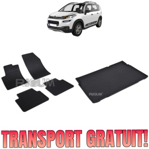 Set Covorase Auto Si Tavita Portbagaj CITROEN C3 AIRCROSS din 11.2017 - 2026, caroserie suv, PORTBAGAJ INFERIOR SI SUPERIOR