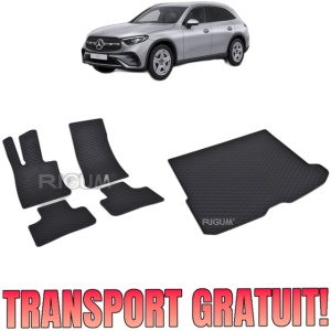 Set Covorase Auto Si Tavita Portbagaj MERCEDES GLC X254 din 07.2022 - 2026, caroserie suv,