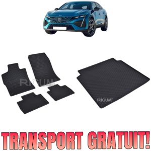 Set Covorase Auto Si Tavita Portbagaj PEUGEOT 408 din 10.2022 - 2026, caroserie suv,