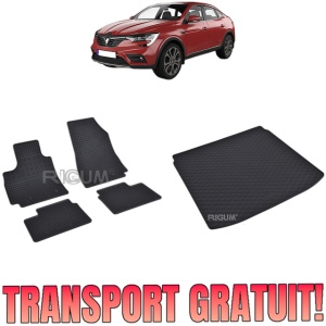 Set Covorase Auto Si Tavita Portbagaj RENAULT ARKANA E-TECH HYBRID din 03.2021 - 2026, caroserie suv, PORTBAGAJ INFERIOR SI SUPERIOR