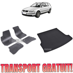 Set Covorase Auto Si Tavita Portbagaj VOLKSWAGEN PASSAT B5 din 10.1996 - 2005, caroserie combi,
