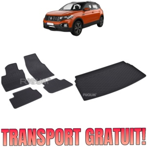 Set Covorase Auto Si Tavita Portbagaj VOLKSWAGEN T-CROSS din 04.2019 - 2026, caroserie suv, PORTBAGAJ SUPERIOR