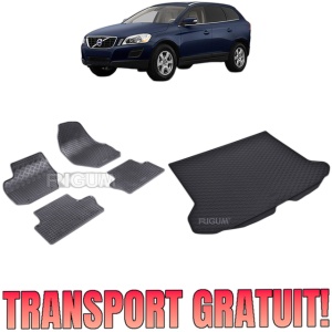 Set Covorase Auto Si Tavita Portbagaj VOLVO XC 60 I din 10.2008 - 06.2017, caroserie suv,
