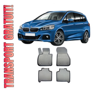 Set covorase BMW SERIA 2 F46 GRAN TOURER, din 03.2005 - 2022, covorase tavita, caroserie VAN 5-7 LOCURI, fara rand 3, compatibile cu autoturismul BMW SERIA 2 F46 GRAN TOURER, ARISTAR
