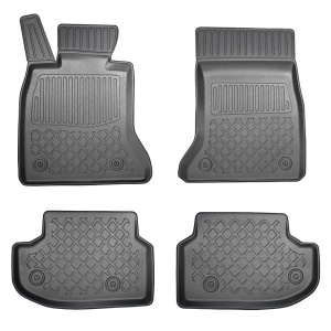Set covorase BMW SERIA 5 F10, din 2013 - 01.2017, covorase tavita, caroserie SEDAN FACELIFT, fara X-DRIVE, compatibile cu autoturismul BMW SERIA 5 F10, ARISTAR - Img 3