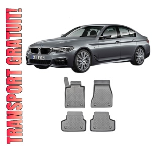 Set covorase BMW SERIA 5 G30, din 02.2017 - 09.2023, covorase tavita, caroserie SEDAN inclusiv FACELIFT, X-DRIVE si 2WD, compatibile cu autoturismul BMW SERIA 5 G30, ARISTAR