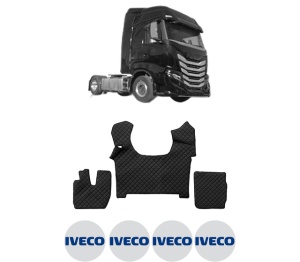 Set covorase Camion Tir Iveco S-WAY din 2019, Auto, 4x Stickere auto cu Iveco