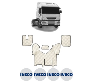 Set covorase Camion Tir Iveco STRALIS I din 2002-2013, Auto, 4x Stickere auto cu Iveco