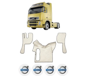Set covorase Camion Tir VOLVO FH din 2005-2009, Auto, 4x Stickere auto cu VOLVO