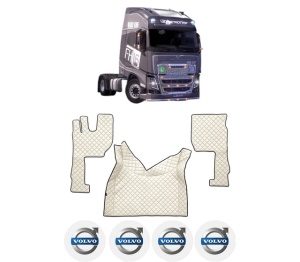 Set covorase Camion Tir VOLVO FH16 II din 2012-2014, Auto, 4x Stickere auto cu VOLVO