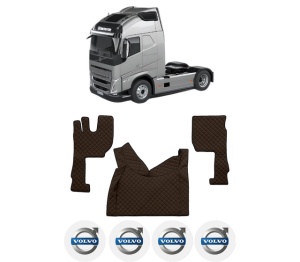 Set covorase Camion Tir VOLVO FH16 III din 2020-2024, Auto, 4x Stickere auto cu VOLVO