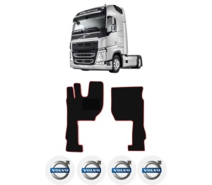 Set covorase Camion Tir VOLVO FM II din 2012-2017, Auto, 4x Stickere auto cu VOLVO