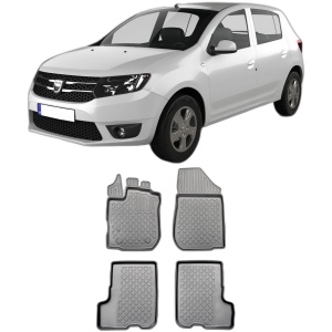 Set covorase DACIA SANDERO II, din 12.2012 - 12.2020, covorase tavita, caroserie HATCHBACK, compatibile cu autoturismul DACIA SANDERO II, ARISTAR - Img 2
