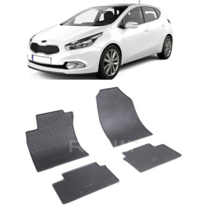 Set covorase Kia xCeed III Combi 09.2019 - prezent si 4 stickere rotunde Kia - Img 2