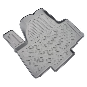 Set covorase MAXUS E-DELIVER 3, din 2020 - Prezent, covorase tavita, caroserie VAN 2 LOCURI, ampatament scurt si lung, compatibile cu autoturismul MAXUS E-DELIVER 3, ARISTAR - Img 4